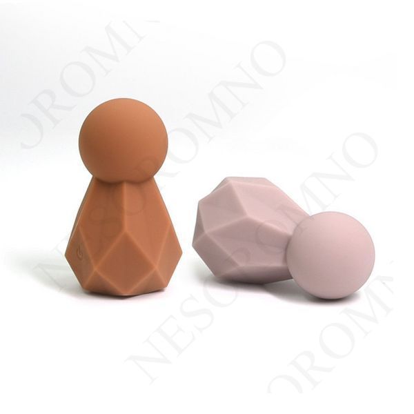 Вібратор для клітора Sweet Em Crystal у формі кристала з гранями, рожевий, 8 &times; 4,8 см 89509 /CDA.0002F фото