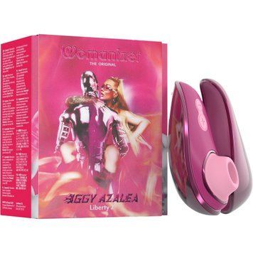 Вакуумний стимулятор Womanizer Liberty 2 - Iggy Azalea в захисному боксі, лімітована колекція WZ113SG1 фото