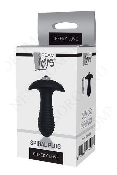 Анальна пробка CHEEKY LOVE SINGLE SPEED SPIRAL PLUG DT21488 фото