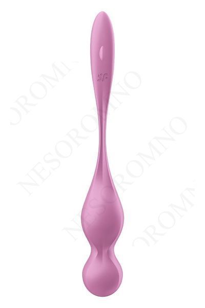 Смарт-кульки Кегеля Satisfyer Love Birds 1 з вібрацією, рожеві ST4002927 фото