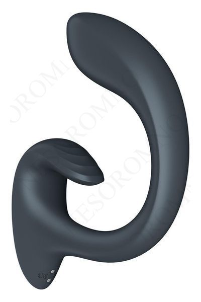 Вібратор для стимуляції точки G та клітора Satisfyer G for Goddess 1 темно-сірий ST4065892 фото