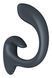Вібратор для стимуляції точки G та клітора Satisfyer G for Goddess 1 темно-сірий ST4065892 фото 2