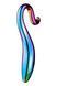 Вигнутий скляний фалоімітатор Dream Toys Glamour Glass, різнокольоровий DT22023 фото 2