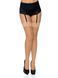 Панчохи з мереживом One Size Alix Sheer Thigh High Stockings від Leg Avenue, бежеві 101154 /Beige фото 3