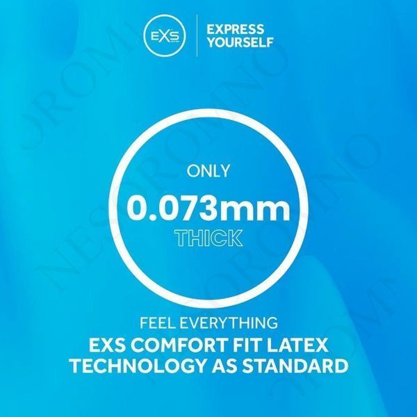 Презервативи класичні анатомічні EXS Regular веганські (ціна за 5 шт.) 03234/ 144exsreg фото