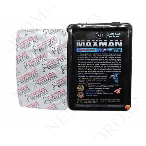 Таблетки для потенції, MaxMen упаковка (ціна за упаковку, 10 таб.) L95311 фото