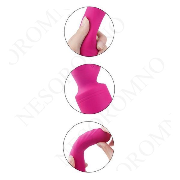 Вібратор-мікрофон з підігрівом Dream Toys Essentials Heating Bodywand, рожевий, 23 &times; 3,6 см DT21780 фото