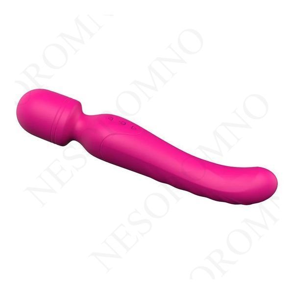 Вібратор-мікрофон з підігрівом Dream Toys Essentials Heating Bodywand, рожевий, 23 &times; 3,6 см DT21780 фото