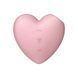 Кліторальний вакуумний вібратор Серце Satisfyer Cutie Heart, рожевий T3927 фото 2