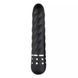 Міні-вібратор з рельєфом та стразами Love Diamond Vibrator Black ET25043 фото 1