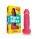 Мило член на присосці Pure Bliss BIG червоне, 18 см PB207433 фото 1