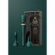 Вібратор мікрофон з насадками Zalo Kyro Wand Turquoise Green ZL02402 фото 9