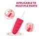 Вібратор "Морозиво" 10X Popsicle Vibrator USB - Рожевий - Смарт іграшки X0000737 фото 3