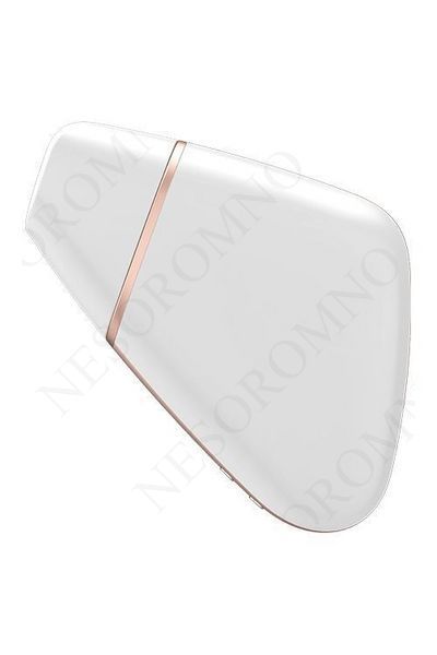 Безконтактний смарт-стимулятор клітора Satisfyer Love Triangle білий T360116 фото