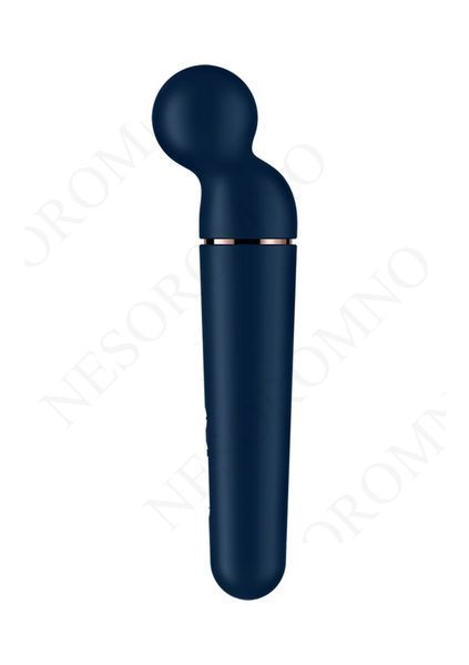 Вібратор-мікрофон Satisfyer Planet Wand-er для стимуляції всього тіла, синій, XXL T360577 фото