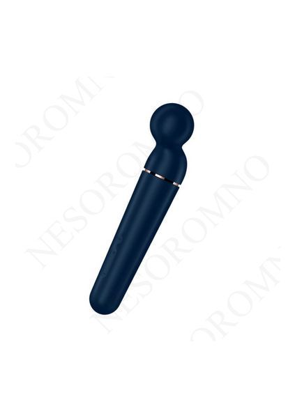 Вібратор-мікрофон Satisfyer Planet Wand-er для стимуляції всього тіла, синій, XXL T360577 фото