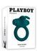 Ерекційне кільце з віброкулею Evolved Playboy Bunny Buzzer, зелене E840818 фото 4