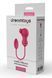 Гнучкий подвійний стимулятор та вібраційне яйце Dream Toys Essentials, рожевий DT22091 фото 4