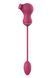 Гнучкий подвійний стимулятор та вібраційне яйце Dream Toys Essentials, рожевий DT22091 фото 2