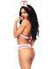 Костюм сексуальної медсестри One Size Naughty Nurse Roleplay Lingerie Set від Leg Avenue 87051 фото 2