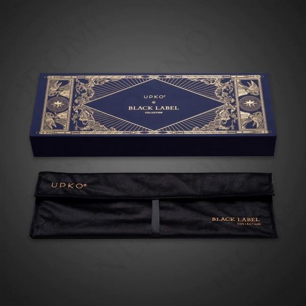 Флогер з італійської шкіри UPKO Black Label Collection, ручна робота U63821 фото
