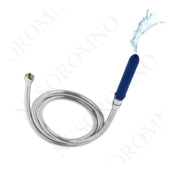 Набір для анального душу ToyJoy Buttocks The Cleaner Shower Set, синій, 15 см TJ10085 фото