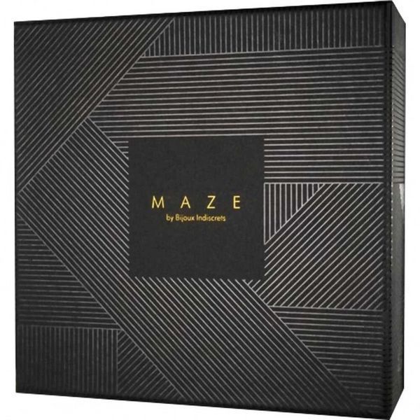 Портупея з кільцем на шиї MAZE Bijoux Indiscrets бежева, OS 0255 В фото