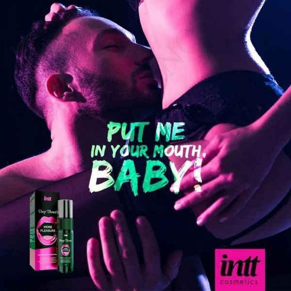 Спрей для оральних пестощів Intt Deep Throat освіжаюча м'ята IN15578 фото