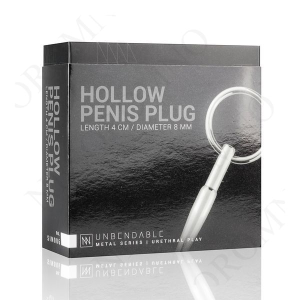 Уретральний стимулятор Sinner Hollow Penis Plug металевий SIN006 фото