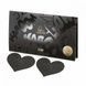 Прикраса для грудей Flash - Heart Black Bijoux Indiscrets BJ0155 фото 2