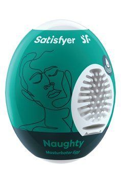 Мастурбатор, що самозмащується Satisfyer Masturbator Egg Noughty T360152 фото