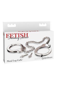 Окови на ноги металеві Pipedream Fetish Fantasy Series сріблясті 7840 / 45154 T/ 0543934 фото