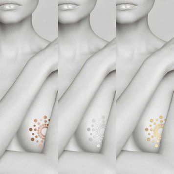 Прикраса для грудей MIMI Metallic Skin Transfer Bijoux Indiscrets BJ0227 фото