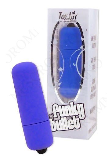 Віброкуля Funky Bullet фіолетова, 5.5 х 1.5 см 10403/Purple фото