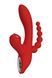 Потрійний вібратор із вакуумною стимуляцією Dream Toys RED REVOLUTION ANNA DT21991 фото 1