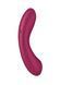 Вакуумний вібратор із потрійною стимуляцією Satisfyer Curvy Trinity 1, бордовий T360513 фото 3