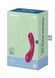 Вакуумний вібратор із потрійною стимуляцією Satisfyer Curvy Trinity 1, бордовий T360513 фото 5
