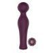 Вібратор-мікрофон Dream Toys Essentials Magic Wand зі стразами, бордовий, 16,5 см DT22233 фото 1