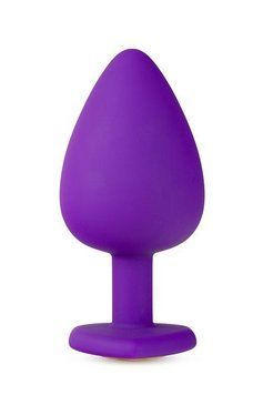 Анальна пробка TEMPTASIA BLING PLUG LARGE PURPLE T331312 фото