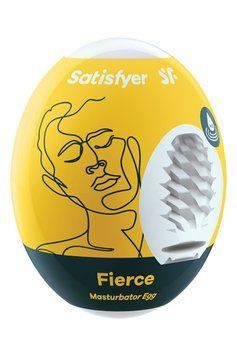 Мастурбатор, що самозмащується Satisfyer Masturbator Egg Fierce T360151 фото