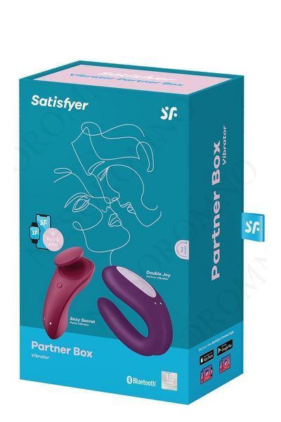 Набір секс іграшок Satisfyer Partner Box 1 (Double Joy + Sexy Secret) T360342 фото