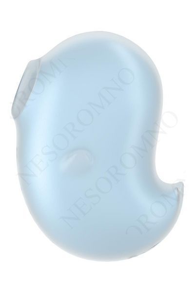 Вібратор вакуумний стимулятор Satisfyer Cutie Ghost блакитний, 9.1 см SAT360626 фото