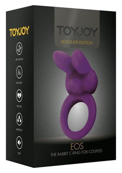 Ерекційне вібро кільце Eos the Rabbit C-Ring TJ10381 фото