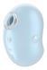 Вібратор вакуумний стимулятор Satisfyer Cutie Ghost блакитний, 9.1 см SAT360626 фото 2