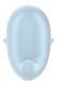 Вібратор вакуумний стимулятор Satisfyer Cutie Ghost блакитний, 9.1 см SAT360626 фото 4