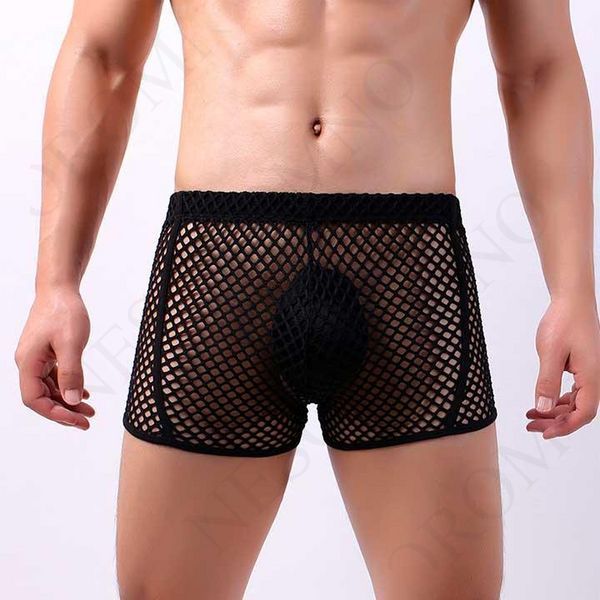 Чоловічі труси боксери в сітку Clever-Menmode чорний XL X0000697-4 фото