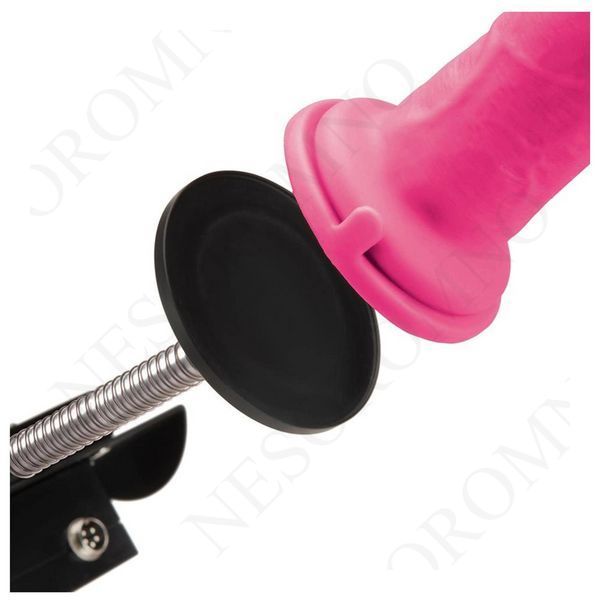 Секс-машина Dreamtoys Sex Room Sex Machine з насадками та пультом, чорна DT103360 фото