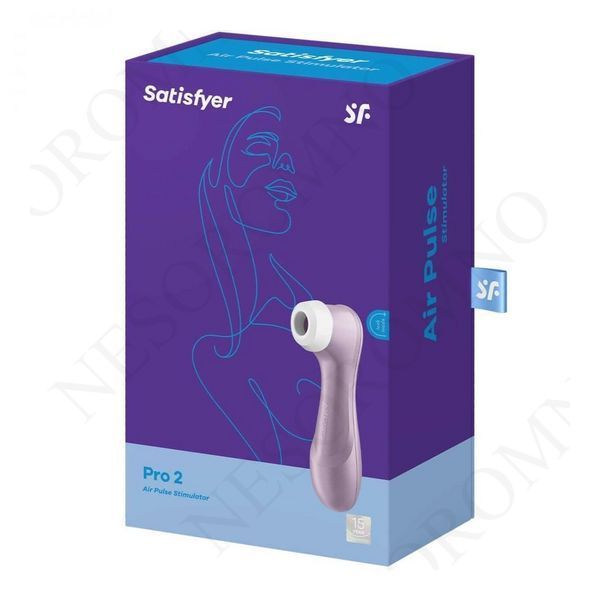 Вакуумний стимулятор клітора Satisfyer Pro 2, бузковий T360416 фото
