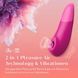 Кліторальний вакуумний стимулятор 2 в 1 Womanizer Enhance з вібрацією, рожевий 30641 /Wzsn1SG2 фото 2