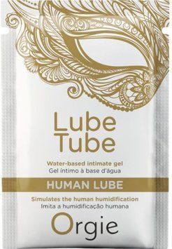 САШЕТ/Лубрикант на водній основі з текстурою природного мастила Orgie HUMAN LUBE intimate gel, 2 мл S03217250 фото